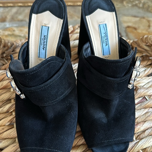 Prada Suede Slides - Picture 6 of 8